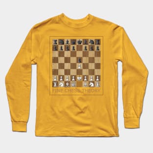 Chess Bongcloud Opening Long Sleeve T-Shirt